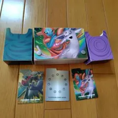 ポケカ　ダブルデッキケース　エーフィ　デオキシス　ブラッキー　ダークライのサムネイル