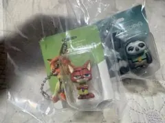 ズートピア ブリスターチャームコレクション　ニックとフラッシュ