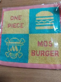 ONE PIECE MOS BURGER コラボタオル