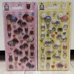 サラブレッドコレクション ぷっくりシール 2種セット　ソダシ　リバティアイランドのサムネイル