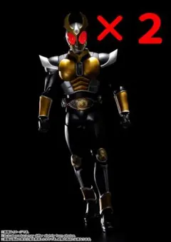 仮面ライダー555」ソフビ人形・仮面ライダーオーガ（新品・2003