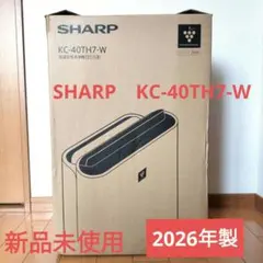 新品SHARP シャープ 加湿空気清浄機 KC-40TH7-Wホワイト2026年のサムネイル