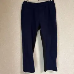 珈*バ様 ユニクロ　JW ANDERSON トラックパンツ XL　ネイビー スウ