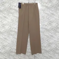 SIMPLICITE ストレートイージーパンツ カジュアルパンツ ストレッチ F