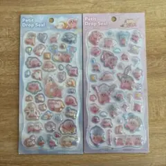 【正規品】カーヴィ　プチドロップシール　ドロップシール　2種セット