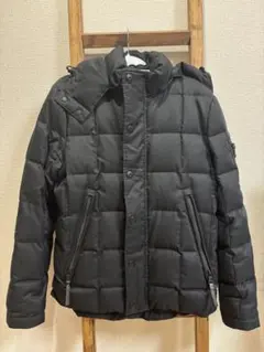 【nano・universe × 西川ダウン ダウンジャケット ブラック】