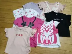 80センチ 半袖Tシャツ 7点セット まとめ売り