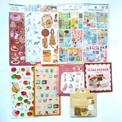 【新品】 フレークシール　ステッカー まとめ売り