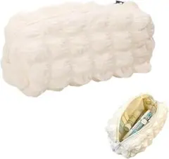 ペンケース 筆箱 かわいい コスメポーチファスナー付き