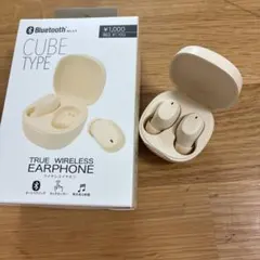 TRUE WIRELESS EARPHONE CUBE TYPE