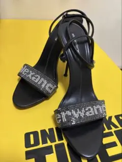 Alexander Wang ロゴ ラインストーン ハイヒール サンダルのサムネイル