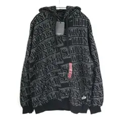 STRANGER THINGS ストレンジャーシングス パーカー ブラック