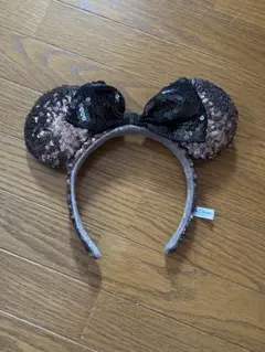 ミッキー耳カチューシャ スパンコール