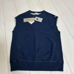 Champion ネイビー ノースリーブ Tシャツ M