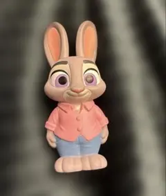 【ズートピア】 ソフビ パペットマスコット ジュディ 指人形