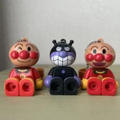 アンパンマン ブロックラボスイング12　アンパンマン ばいきんまん　3体セット