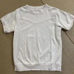 体操服 130サイズ ホワイト 未使用 小学校