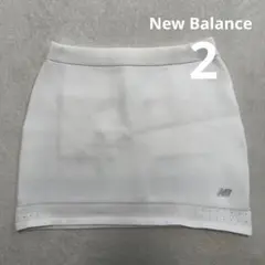 New Balance　ゴルフ　スカート　サイズ2　白