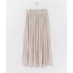 SENCE OF PLACE / ワッシャープリーツスカート グレージュ