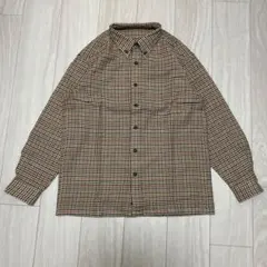 IMAGINE STUDIO ネルシャツ ウール 100% ボタンダウン