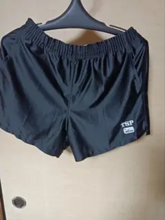 TSP 　卓球パンツ　黒　L.中古