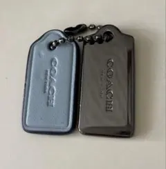 COACH グレー ブラック キーホルダー