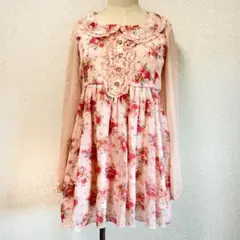 公*o様 目玉！美品 LISLISA 初期 希少平成ギャル 花柄 チュニック 姫