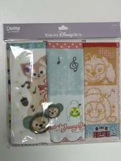 Duffy and Friends ミニタオル3枚セット