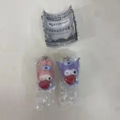 サンリオ ナーススイングマスコット ガチャ 2点 マイメロ クロミ