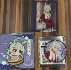 ウマ娘 シンデレラグレイ 極楽湯 フジマサマーチ 等身缶バッジ