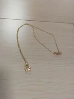 ゴールド ハート型ネックレス