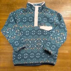 patagonia フリースジャケット 幾何学模様