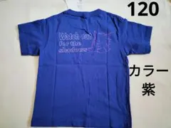 【未使用】ポケモン　半袖Tシャツ　120　ユニクロUT　綿100%　パープル