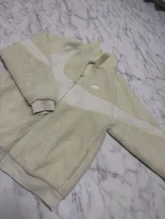 Nike フリースジャケット ライトグリーン系 リバーシブル