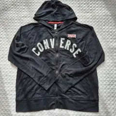 CONVERSE ALLSTARS パーカー ブラック 3L