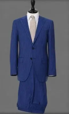 ONLY PREMIO 青ストライプ ビジネススーツ セット