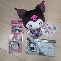 クロミ ぬいぐるみ アクリルコースター ヘアゴム ヘアピンセット