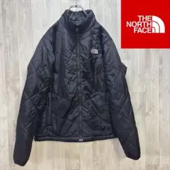 【海外限定⭐️訳あり激安】ノースフェイス　ブラック　インナーダウン　レディースXL
