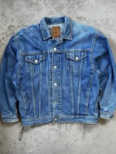 【一点物☆】ヴィンテージ　レトロ　デニム　ジャケット　ステッチ　Gジャン 2026年最新】VINTAGE メンズ Gジャン・デニムジャケットの人気アイテム