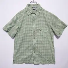 OUTDOOR OR RESEARCH 半袖チェックシャツ M