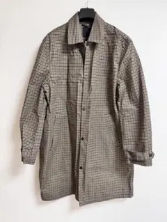 H&M チェック柄 レンコート EUR 54