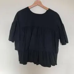 未使用　アメリカンホリック　AMERICANHORIC 五分袖　ブラウス　L