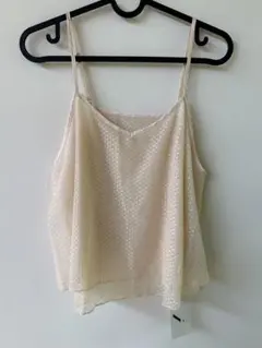 最終値下げ　N. エヌ　ナチュラルビューティベーシック　レースキャミ　タグ付き