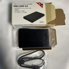 【箱付き】USB3.0接続 2.5インチ ドライブケース【玄人志向】のサムネイル