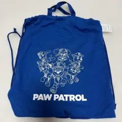 PAW PATROL ナップザック 青