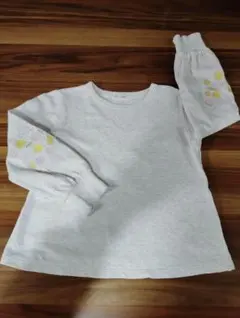 KPニットプランナー 花柄刺繍 トレーナー 120