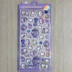 【正規品】ボンボンドロップシール　オリジナル　ナイトミャウ　ねこ　【即日発送】