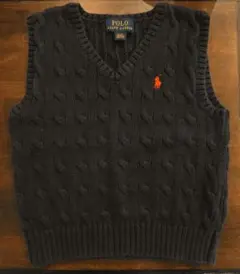 Polo Ralph Lauren ケーブルニット ベスト 100