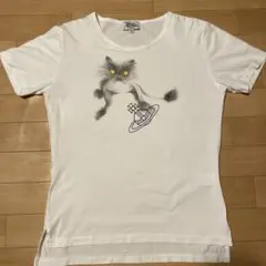 猫　Vivienne Westwood MAN ヴィヴィアン　Tシャツ　ネコT