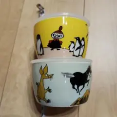 ムーミン 蓋付き 小鉢 2個セット